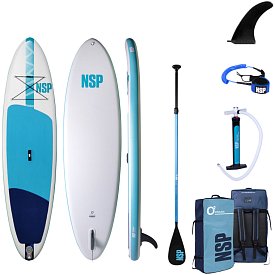 SUP NSP 10’6 O2 Allrounder LT - aufblasbares Stand Up Paddle Board