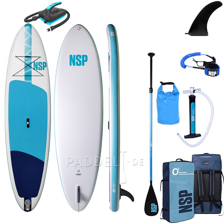 SUP NSP 10’6 O2 Allrounder LT - aufblasbares Stand Up Paddle Board