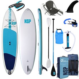 SUP NSP 11’6 O2 Allrounder LT - aufblasbares Stand Up Paddle Board