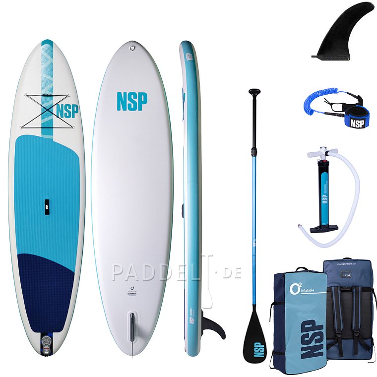 SUP NSP 10’6 O2 Allrounder LT - aufblasbares Stand Up Paddle Board