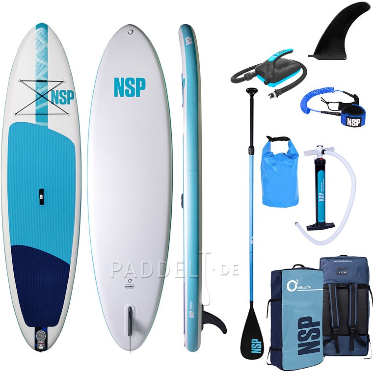 SUP NSP 12’6 O2 Allrounder LT - aufblasbares Stand Up Paddle Board