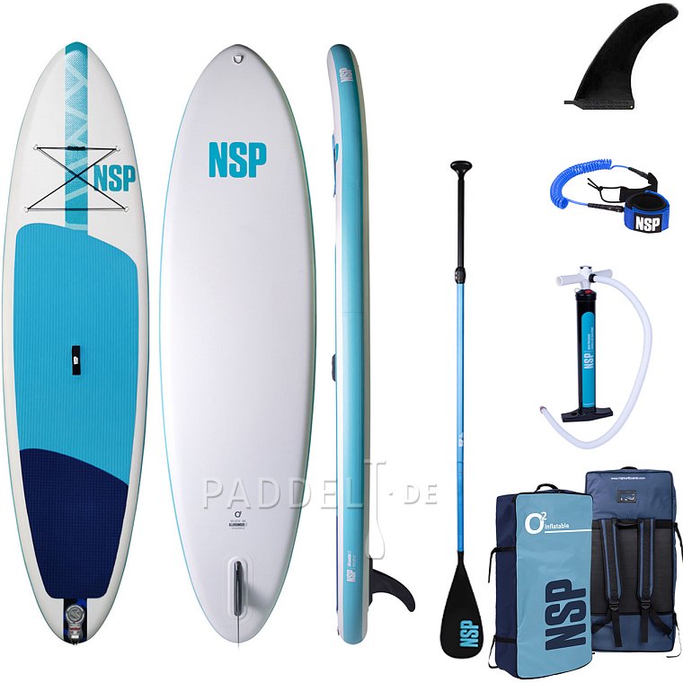 SUP NSP 12’6 O2 Allrounder LT - aufblasbares Stand Up Paddle Board