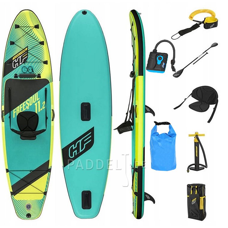 SUP HYDRO FORCE FREESOUL COMBO 11'2 WindSUP Modell 2023 - aufblasbares Stand Up Paddle Board