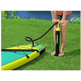 WindSUP HYDRO FORCE FREESOUL COMBO 11'2 Modell 2023 incl. STX PowerKid Segel - aufblasbares Stand Up Paddle Board mit Windsurf Opt