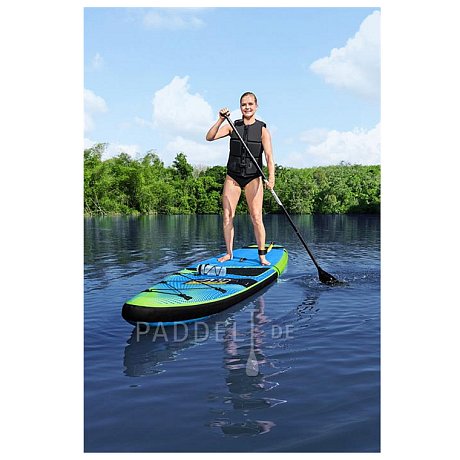 SUP HYDRO FORCE AQUA EXCURSION 12'6'' mit Paddel - aufblasbares Stand Up Paddle Board