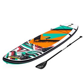 SUP HYDRO FORCE Breeze Panorama 10' Allround mit Paddel - aufblasbares Stand Up Paddle Board