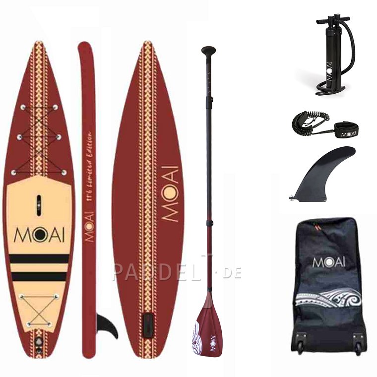 SUP MOAI 12'6 Ultra Light Limited Edition - aufblasbares Stand Up Paddle Board