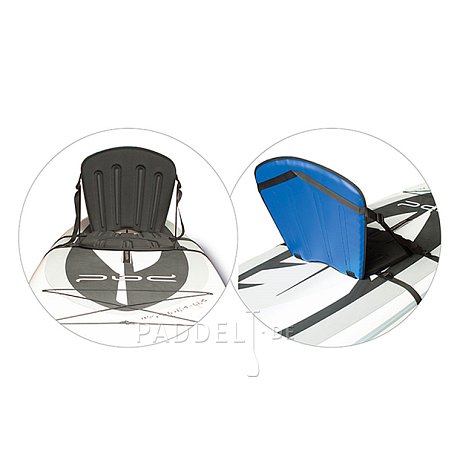 Set für Paddeln im Sitzen - Paddel Aqua Marina Ripple + Kajaksitz YATE