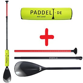 Set - Paddel Aqua Marina Sport III Modell 2023 + Floater