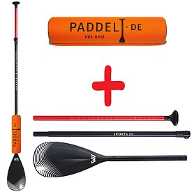 Set - Paddel Aqua Marina Sport III Modell 2023 + Floater