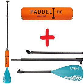 Set - Paddel MOAI Fiberglas + Floater