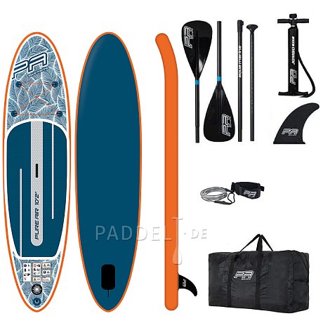 SUP AQUA MARINA PURE AIR 10'10'' COMBO - aufblasbares Stand Up Paddle Board