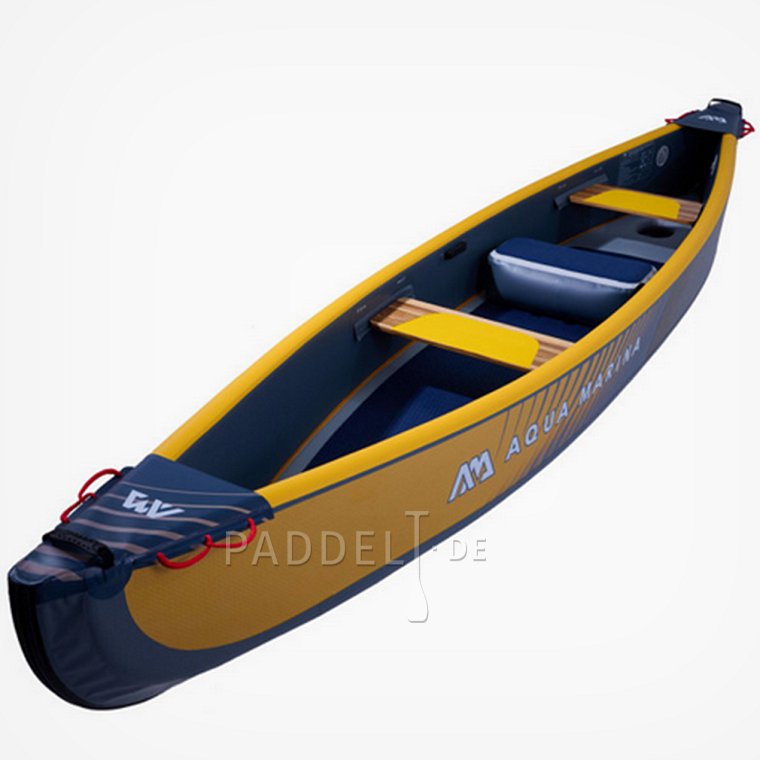 Kanu AQUA MARINA Tomahawk AIR-C Modell 2024 - aufblasbares Kanu 3-Personen