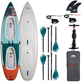 AQUA MARINA CASCADE 13'2 aufblasbares Kajak und SUP Board Modell 2024