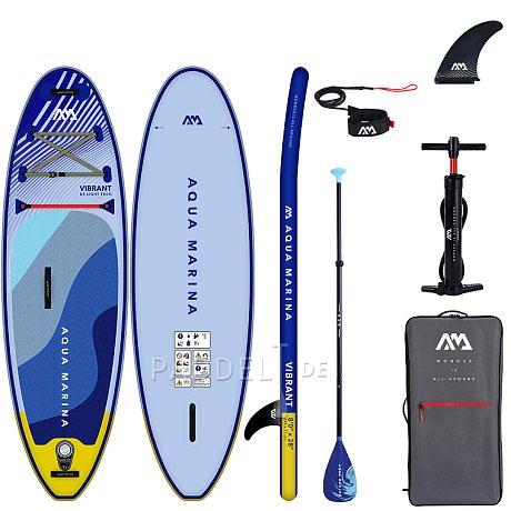 SUP AQUA MARINA VIBRANT 8'0 Modell 2024 - aufblasbares Stand Up Paddle Board