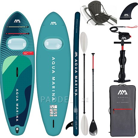 SUP AQUA MARINA Supertrip View 11'2 Modell 2024 - aufblasbares Stand Up Paddle Board