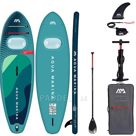 SUP AQUA MARINA Supertrip View 11'2 Modell 2024 - aufblasbares Stand Up Paddle Board