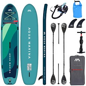 SUP AQUA MARINA Supertrip 12'6 Modell 2025 - aufblasbares Stand Up Paddle Board