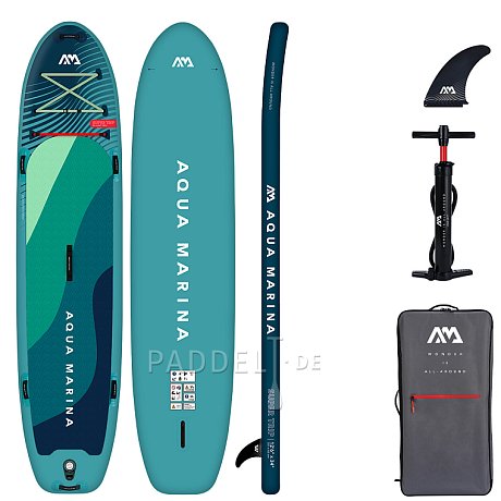 SUP AQUA MARINA Supertrip 12'6 Modell 2024 - aufblasbares Stand Up Paddle Board