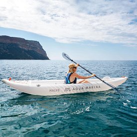 Kajak AQUA MARINA HALVE - aufblasbares Kajak 2 Personen