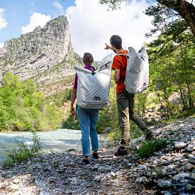 Kajak AQUA MARINA HALVE - aufblasbares Kajak 2 Personen