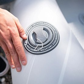 Kajak AQUA MARINA HALVE - aufblasbares Kajak 2 Personen
