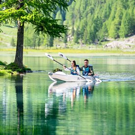 Kajak AQUA MARINA HALVE - aufblasbares Kajak 2 Personen