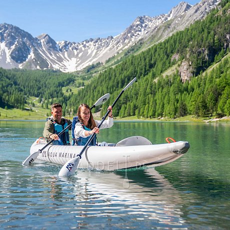 Kajak AQUA MARINA HALVE - aufblasbares Kajak 2 Personen