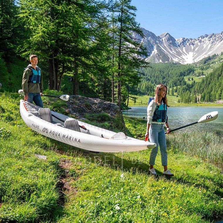 Kajak AQUA MARINA HALVE aufblasbares Kajak- 2 Personen