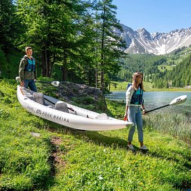 Kajak AQUA MARINA HALVE - aufblasbares Kajak 2 Personen