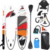 SUP F2 SECTOR 12'2 COMBO RED/ORANGE Modell 2025 - aufblasbares Stand Up Paddle Board