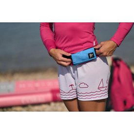 T-Shirt Damen PADDLEBOARDING DARK PINK Lycra langarm