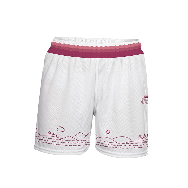 Shorts Damen PADDLEBOARDING PINK lose