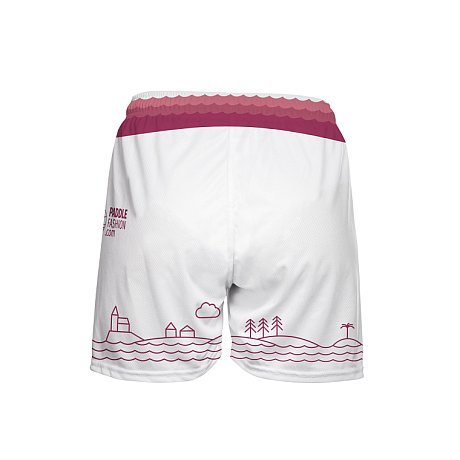 Loose Fit Shorts Damen PADDLEBOARDING PINK