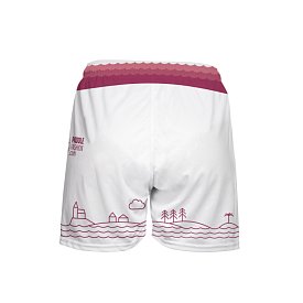 Loose Fit Shorts Damen PADDLEBOARDING PINK