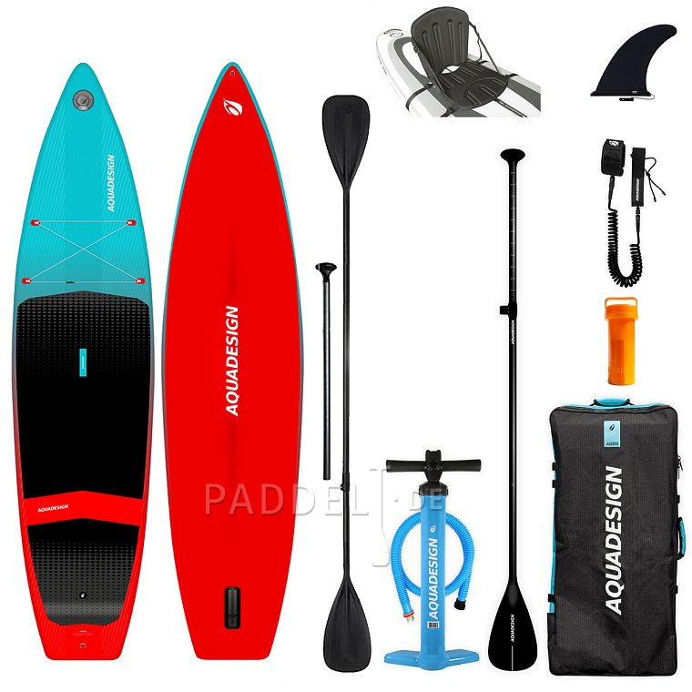 SUP AQUADESIGN Arko 11' - aufblasbares Stand Up Paddle Board