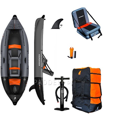 Kajak AQUADESIGN Koloa X'Perience 1 - aufblasbares Kajak 1-Person