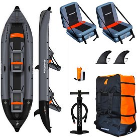 Kajak AQUADESIGN Koloa X'Perience 2 - aufblasbares Kajak 2-Personen