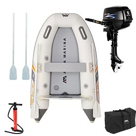 Schlauchboot AQUA MARINA U-DeLuxe 2,5m DWF mit Luftboden