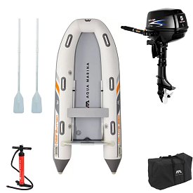 Schlauchboot AQUA MARINA U-DeLuxe 3,5m DWF mit Luftboden