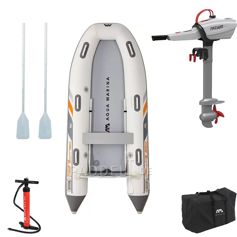 Schlauchboot AQUA MARINA U-DeLuxe 3,5m DWF mit Luftboden