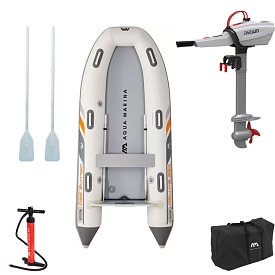 Schlauchboot AQUA MARINA U-DeLuxe 3,5m DWF mit Luftboden