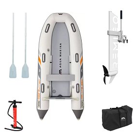 Schlauchboot AQUA MARINA U-DeLuxe 3,5m DWF mit Luftboden