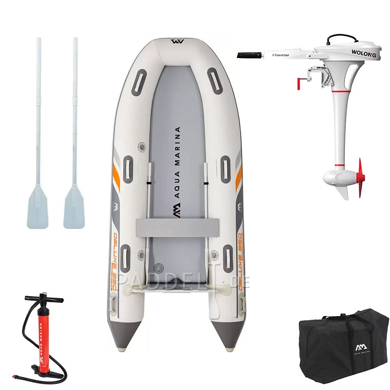 Schlauchboot AQUA MARINA U-DeLuxe 3,5m DWF mit Luftboden