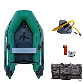 Schlauchboot GLADIATOR AK260AD green mit Luftboden
