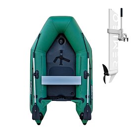 Schlauchboot GLADIATOR AK260AD green mit Luftboden