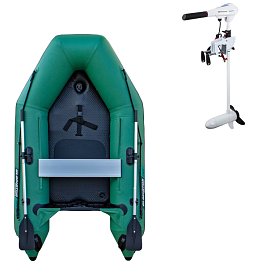 Schlauchboot GLADIATOR AK260AD green mit Luftboden