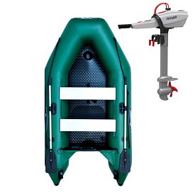 Schlauchboot GLADIATOR LIGHT AK280AD green mit Luftboden