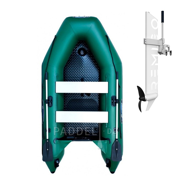 Schlauchboot GLADIATOR LIGHT AK280AD green mit Luftboden
