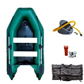Schlauchboot GLADIATOR LIGHT AK280AD green mit Luftboden